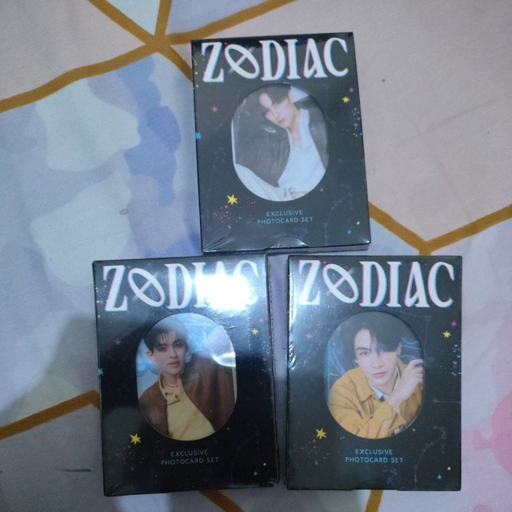 PC SET ZODIAC POND /JOONG/SANTA/NUT official selaed