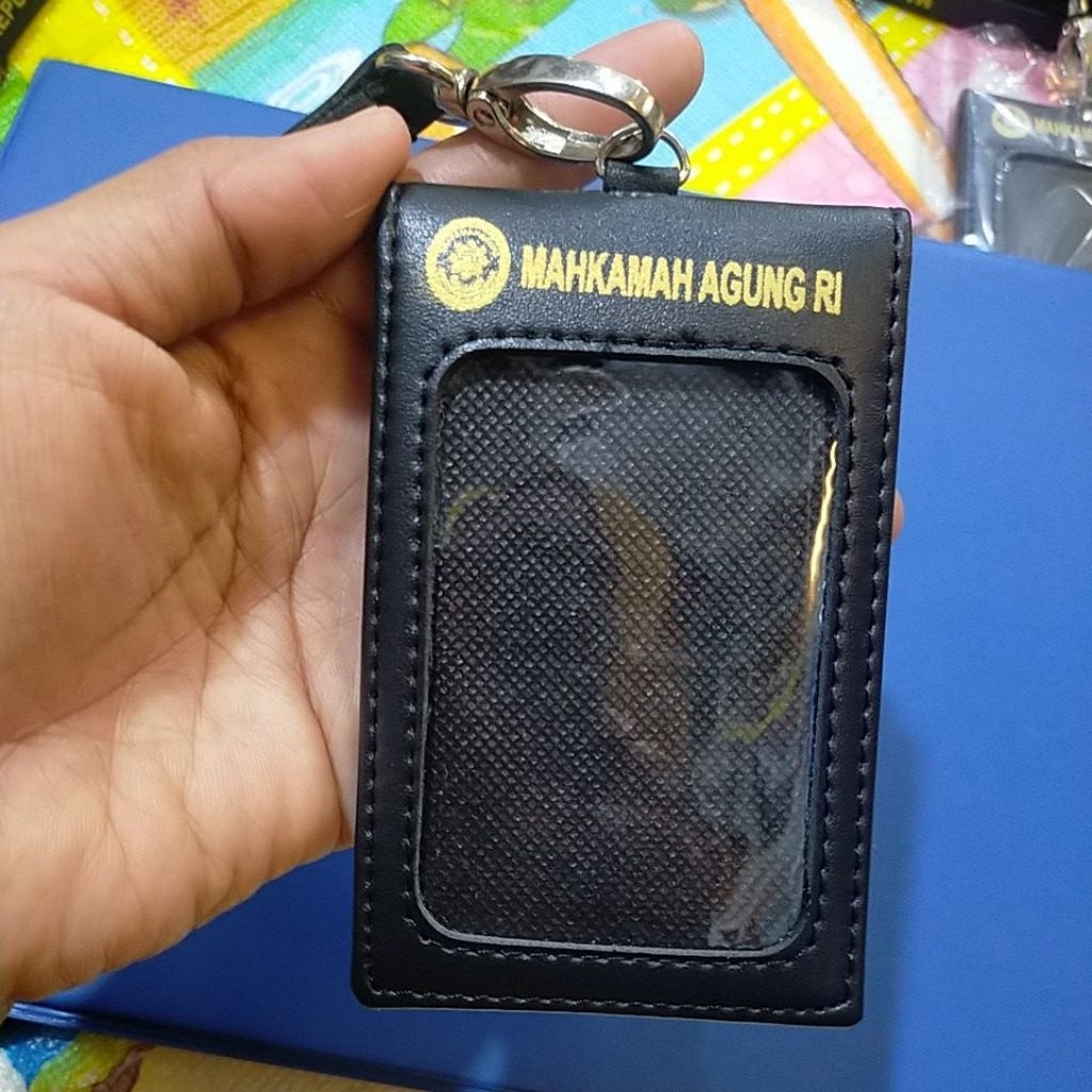 

Holder Mahkamah Agung#Id card #Dompet lanyard Mahkamah Agung