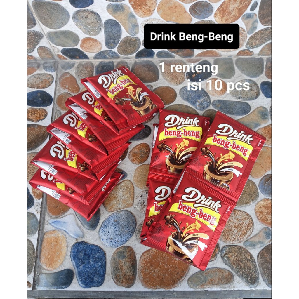 

[ isi 10 pcs ] Drink Beng-Beng/Minuman Serbuk Kakao Renteng