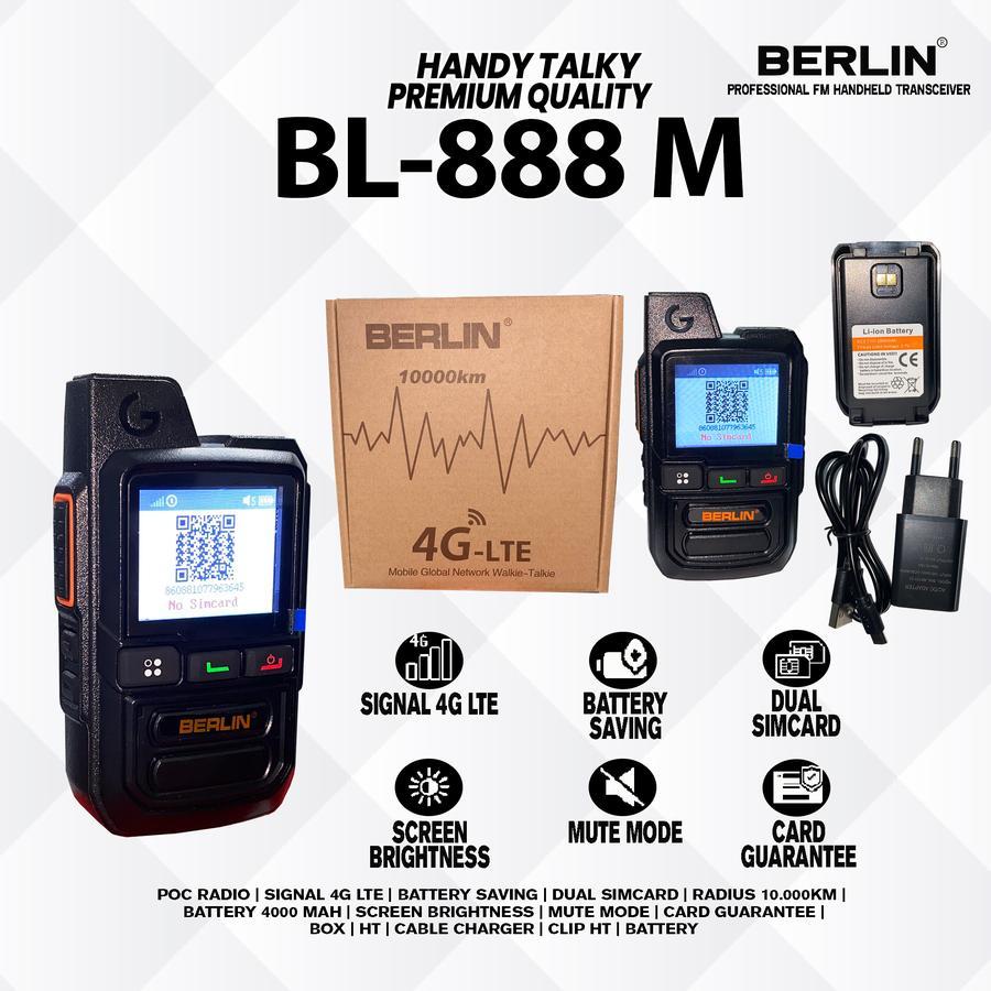 HT POC 4G BERLIN BL-888 M mobile network walkie talkie