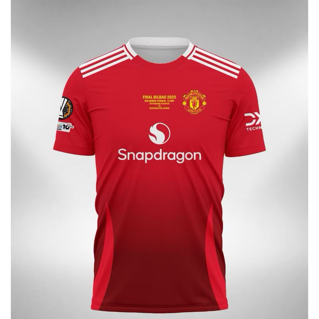 jersey bola mu final liga eropa 2025