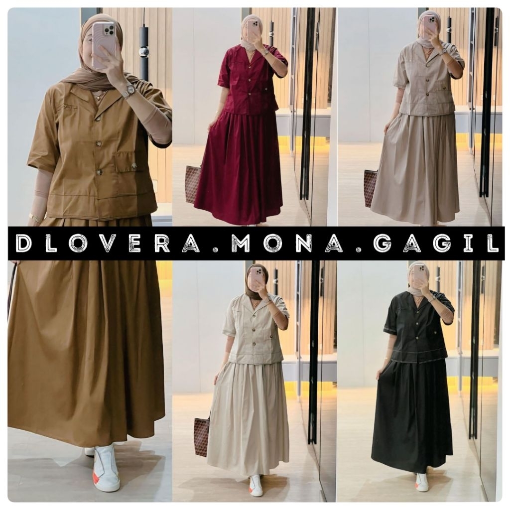 Cantika set rok premium by Gagil