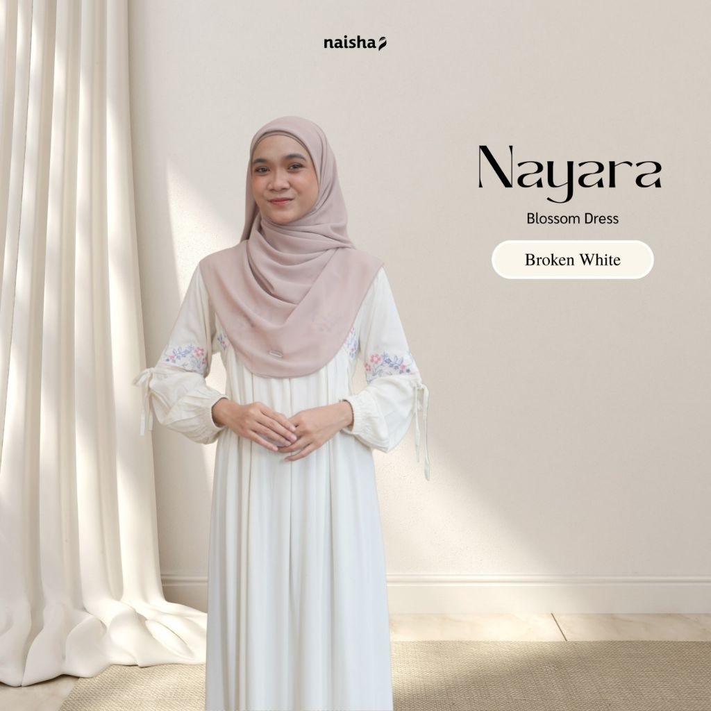 Nayara dress by naisha official | gamis nayara premium | nayara dress premium | gamis terbaru | dres