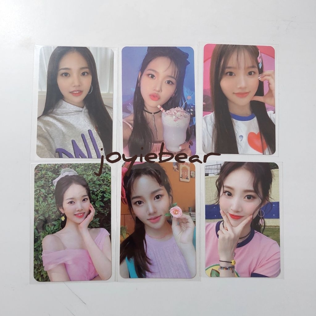 photocard pc soojin zoa weeekly