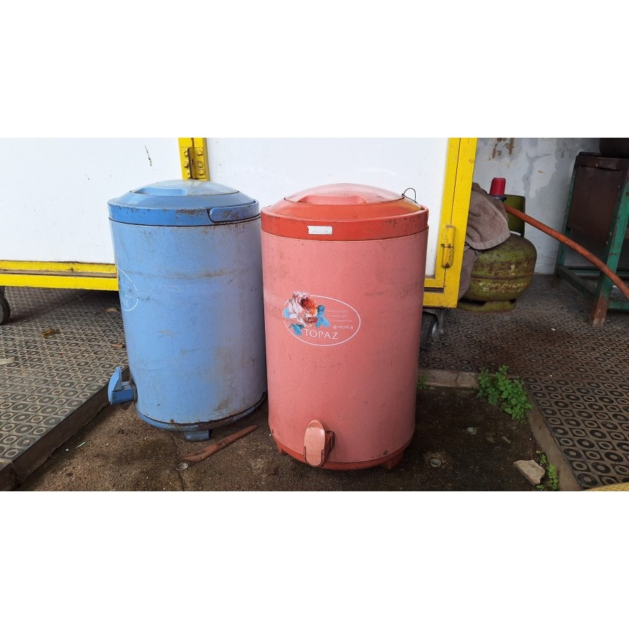 Termos air Sahara Drink Jar 12 liter D25 Lion Star Termos Panas Dingin Baru dan bekas