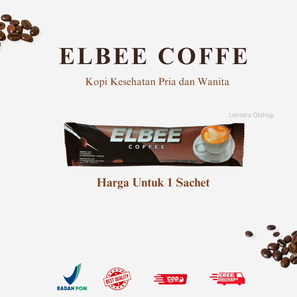 

ECERAN- 1 SACHET ELBEE COFFE KOPI BBC ORIGINAL