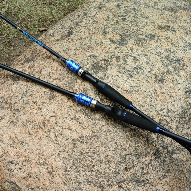 Bingolife 165cm-210cm BC Joran Pancing Serat Karbon Joran Luya Joran Pancing Pegangan Lurus Joran Pa