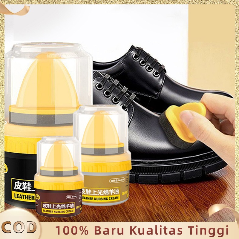 Semir Sepatu Coklat Muda Semir Sepatu Kulit Minyak Semir Sepatu Oles Jaket Sofa Kulit Tas Pelindung 