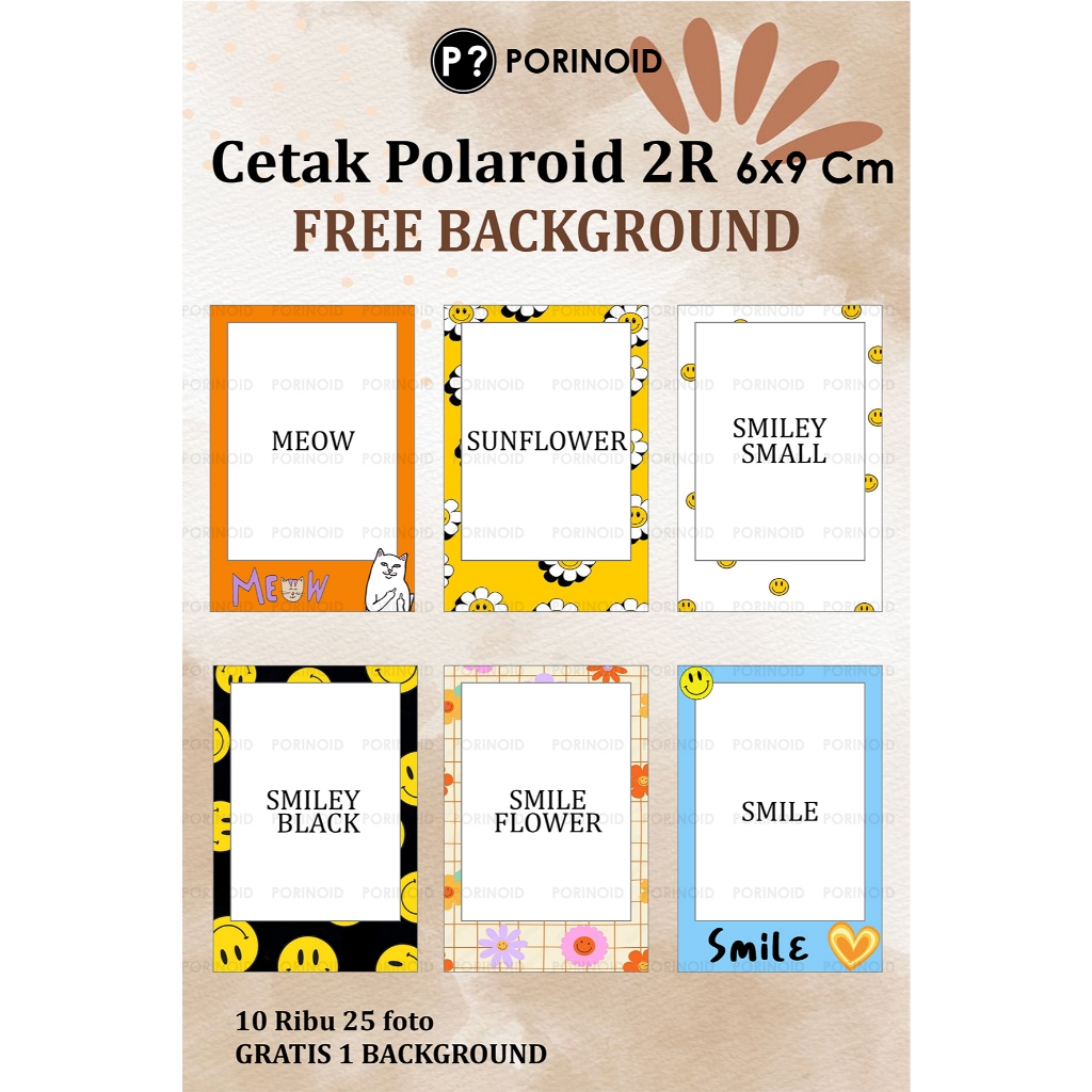 BACKGROUND AESTHETIC - CETAK POLAROID 25 FOTO TERLARIS DAN TERMURAH - GRATIS BACKGROUND