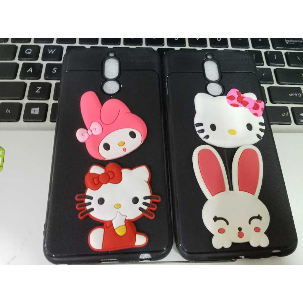 Softcase 4D Black Gambar Huawei P30 Pro / Huawei P30 Lite / Huawei P30 / Huawei Honor 8A Softcase