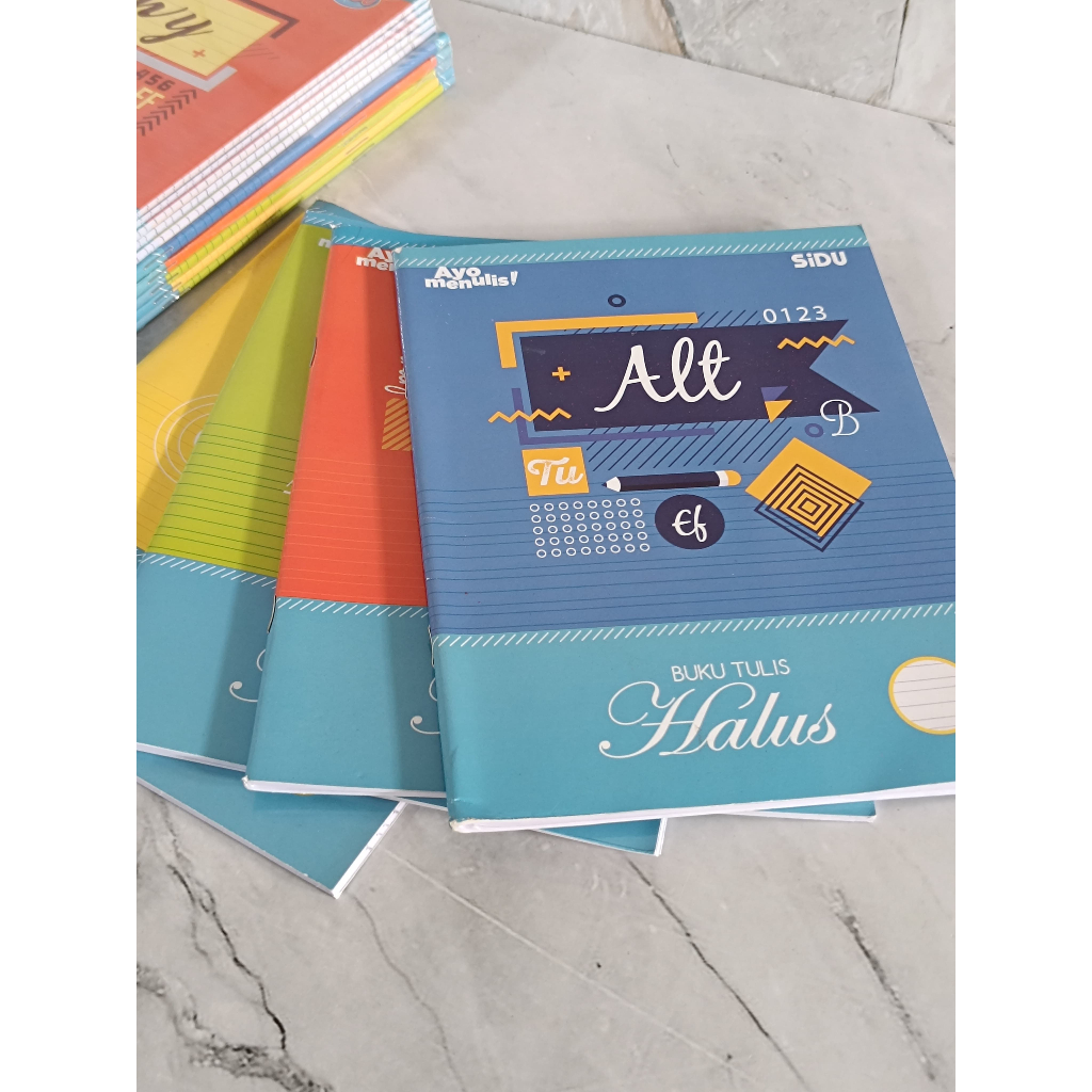 

SATU PACK ( 10 BIJI ) Buku Tulis Halus Sinar Dunia