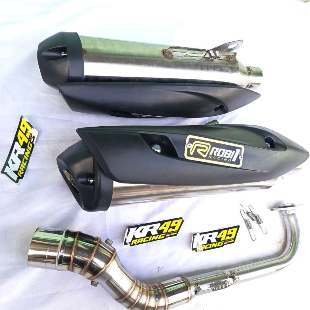 KNALPOT STANDAR RACING BAS ADEM NMAX AEROX VARIO KNALPOT MATIC