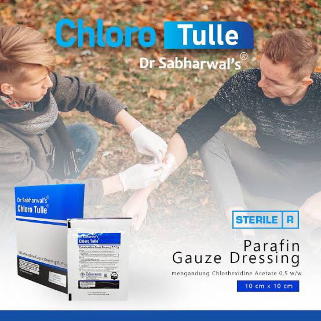 Chloro tulle dr Sabharwal’s (wound dressing)