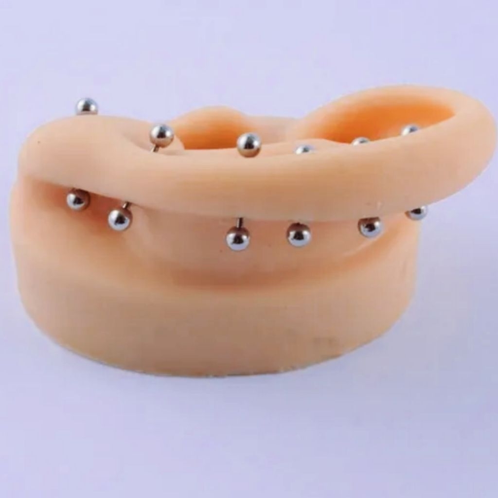 BARBEL TELINGA STAINLESS / ANTING TELINGA STAINLESS / TINDIK TELINGA / BARBEL TELINGA