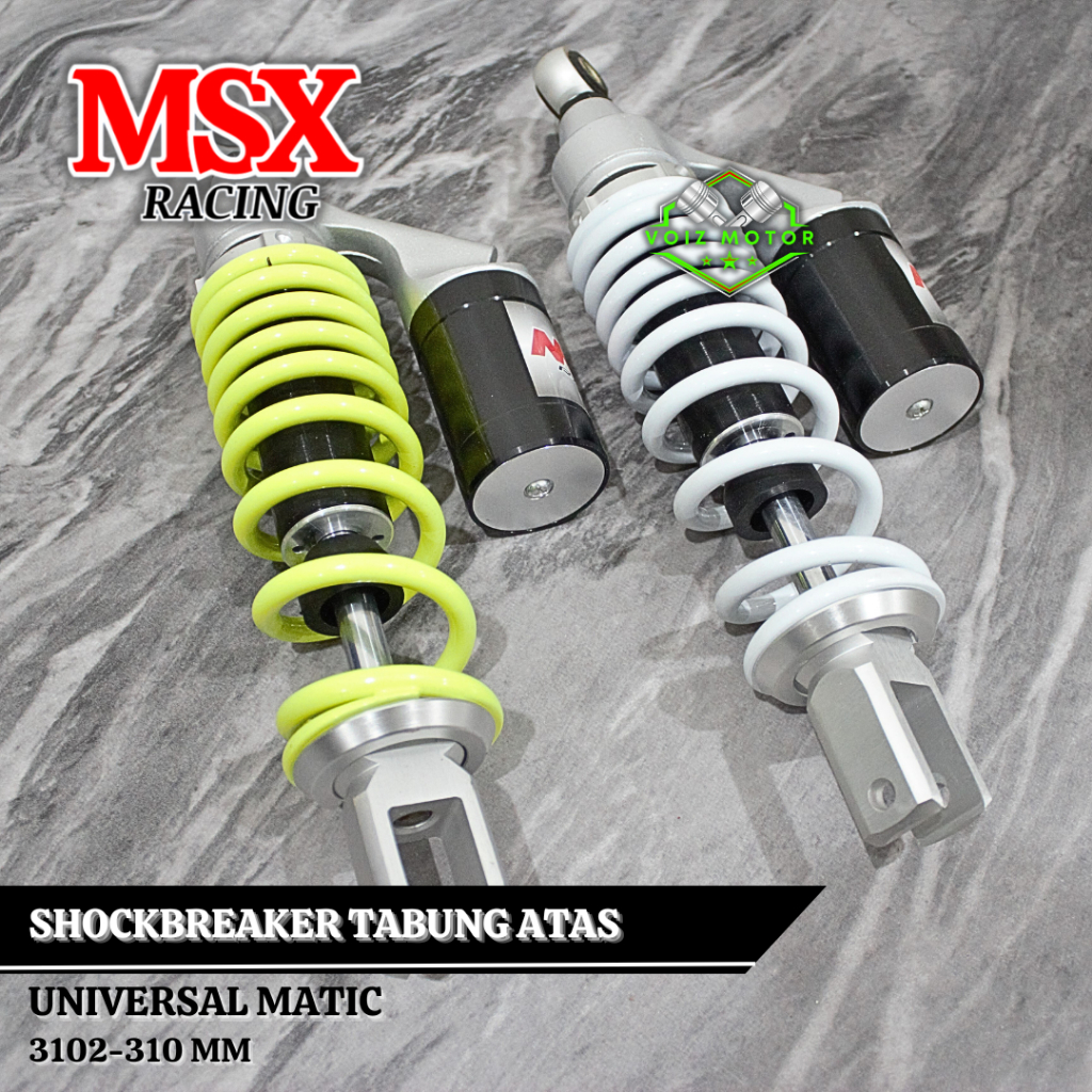 MSX Racing Shockbreaker Tabung Atas Universal Matic 3102-310 MM