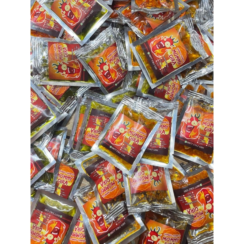 

Sambal Sachet -+ 30gr Sambal cumi ijo sambal tongkol Sambal udang dl