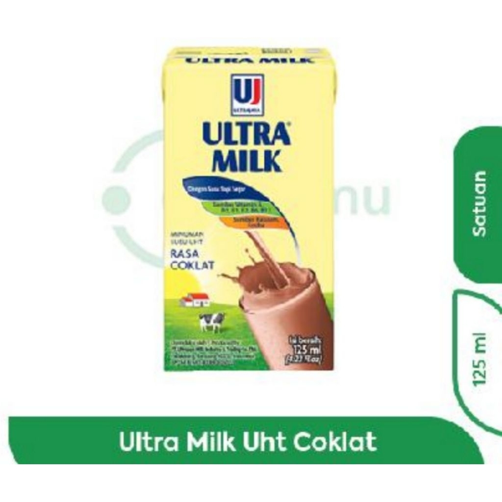 

ULTRA MILK UHT COKLAT 125ML