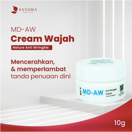 Kusuma Beauty - Cream Wajah MD-AW 10gr - Aging Skin Nature AW Skincare