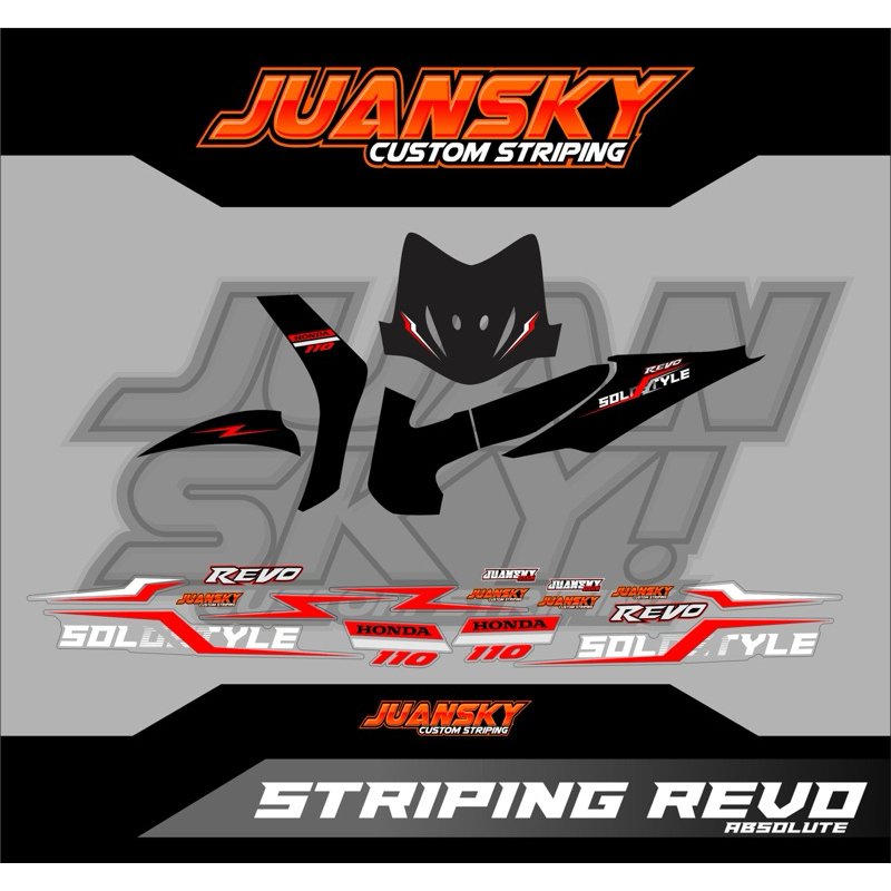 STRIPING REVO ABSOLUTE CUSTOM ALL DESAIN