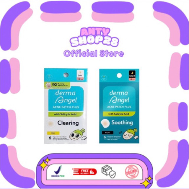 DERMA ANGEL ACNE PATCH (STIKER JERAWAT)