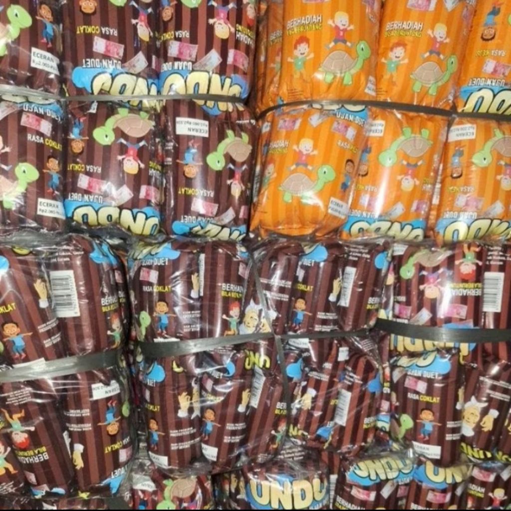 

undu ciki ciki berhadiah bagi yang beruntung 1 renteng isi 10 pcs