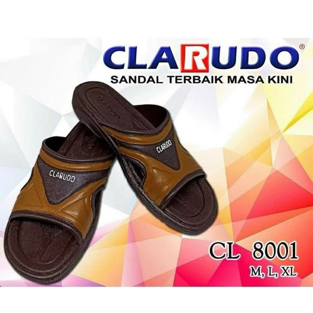 SANDAL SLOP KARET CLARUDO DEWASA TERMURAH