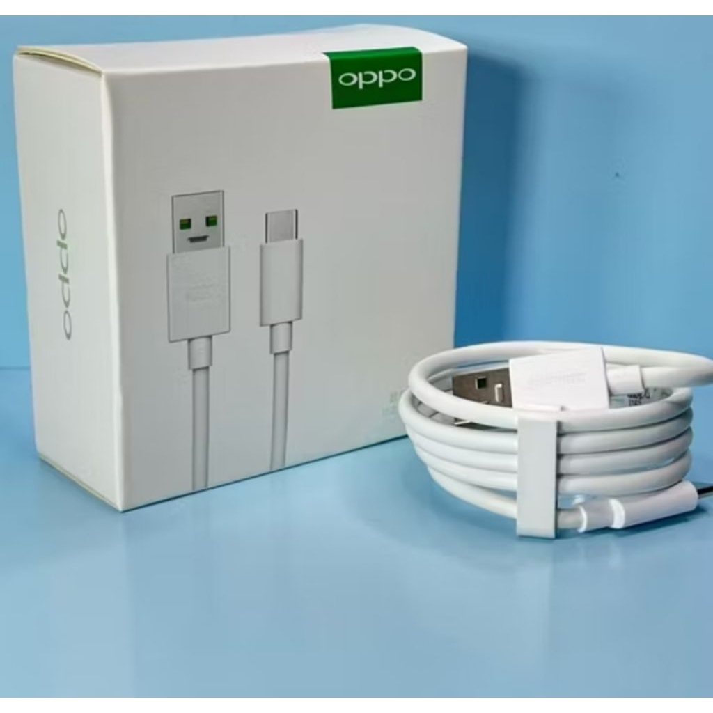 KABEL CHARGER OPPO VOOC KABEL CAS OPPO MICRO USB TYPE C