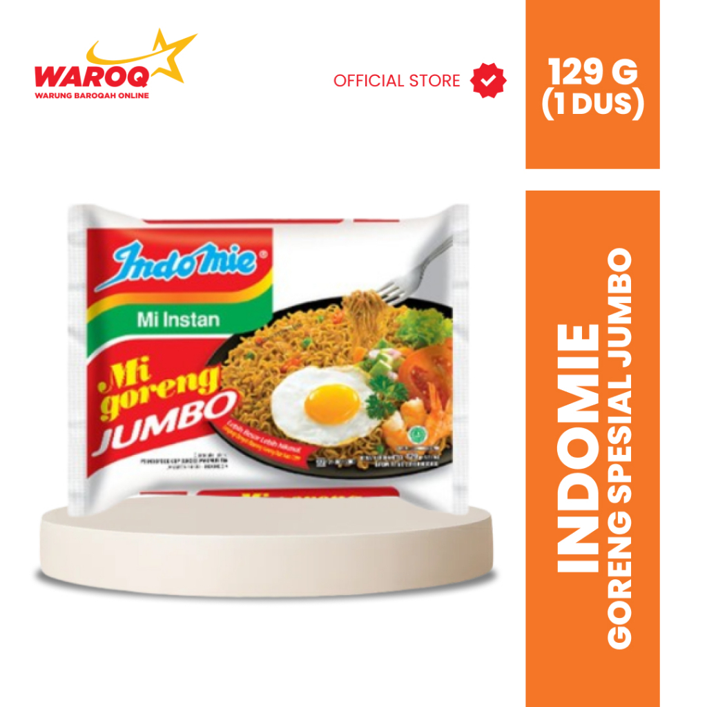 

INDOMIE GORENG JUMBO 129GR (DUS)