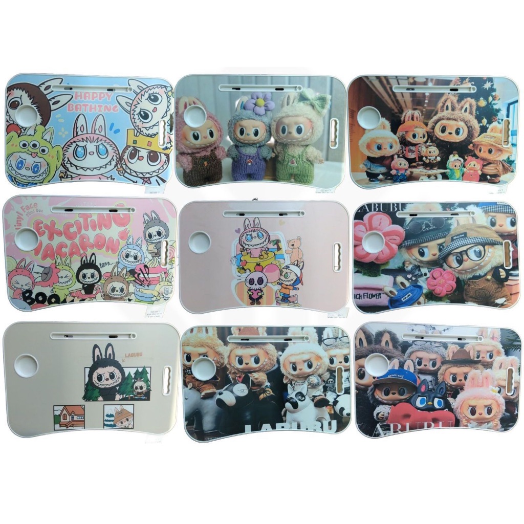 [DK] MEJA BELAJAR / LAPTOP LIPAT KARAKTER / POLOS WARNA SIZE BESAR