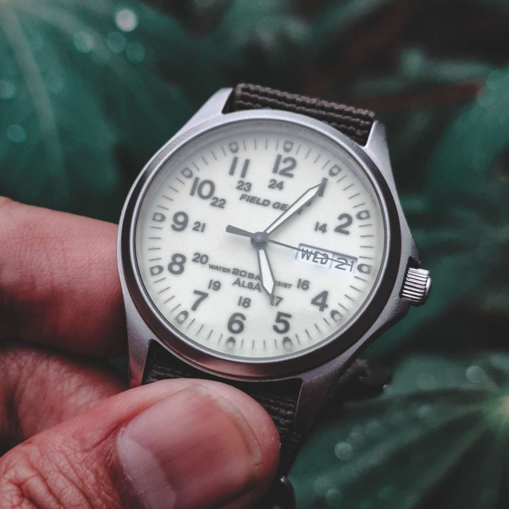 Alba Military V743-8000 Full Lume Quartz