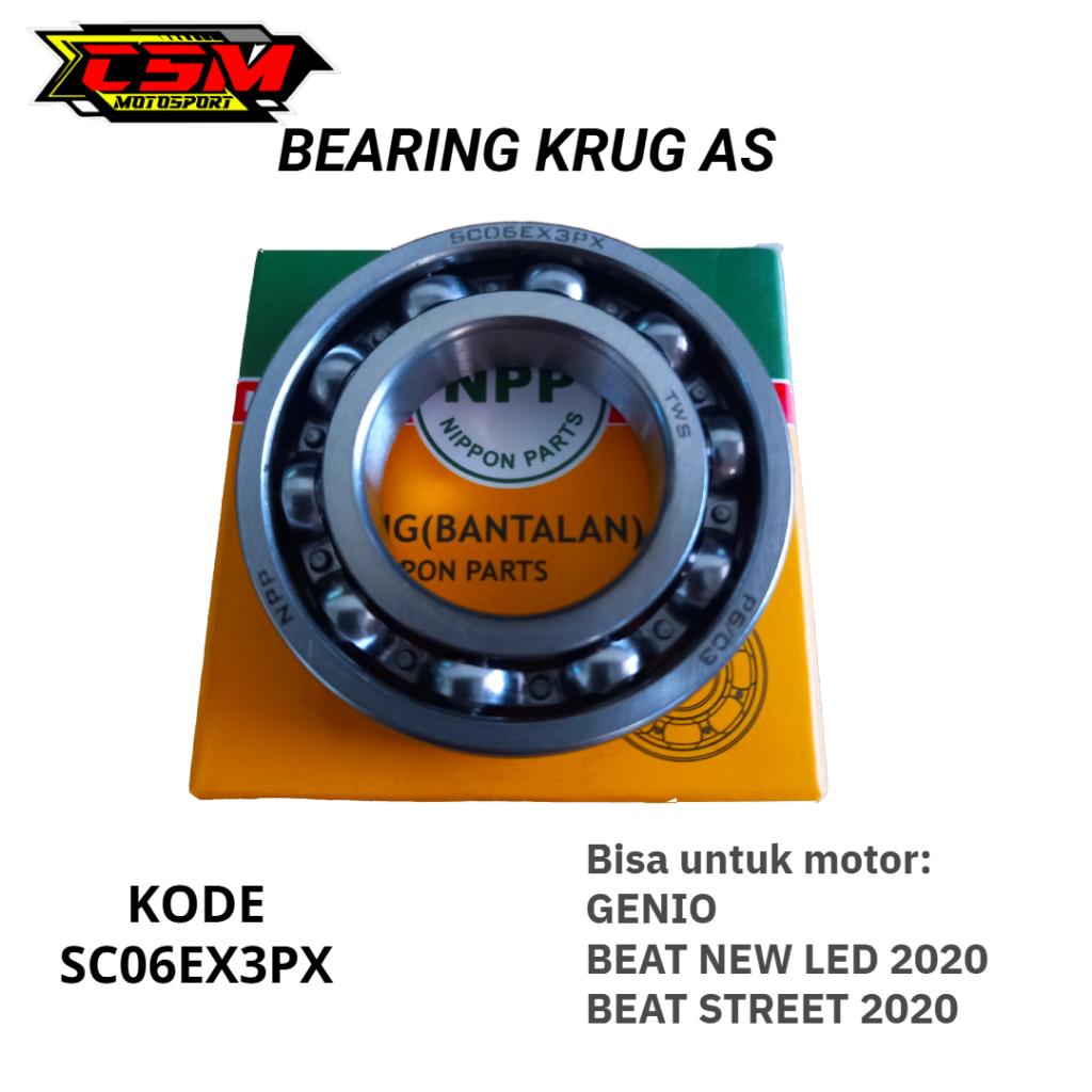 BEARING KRUG AS NPP BEAT NEW BEAT STREET 2020 LAHER KRUK AS NPP