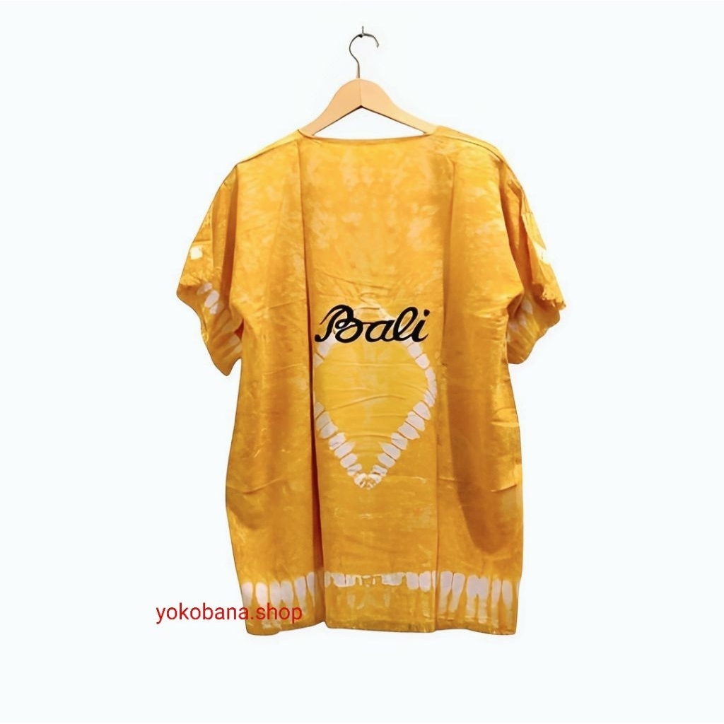 Baju Bali Pria dan Wanita Bahan Katun / Baju Barong Bali Dewasa Pria dan Wanita / Kaos Pantai / Kaos