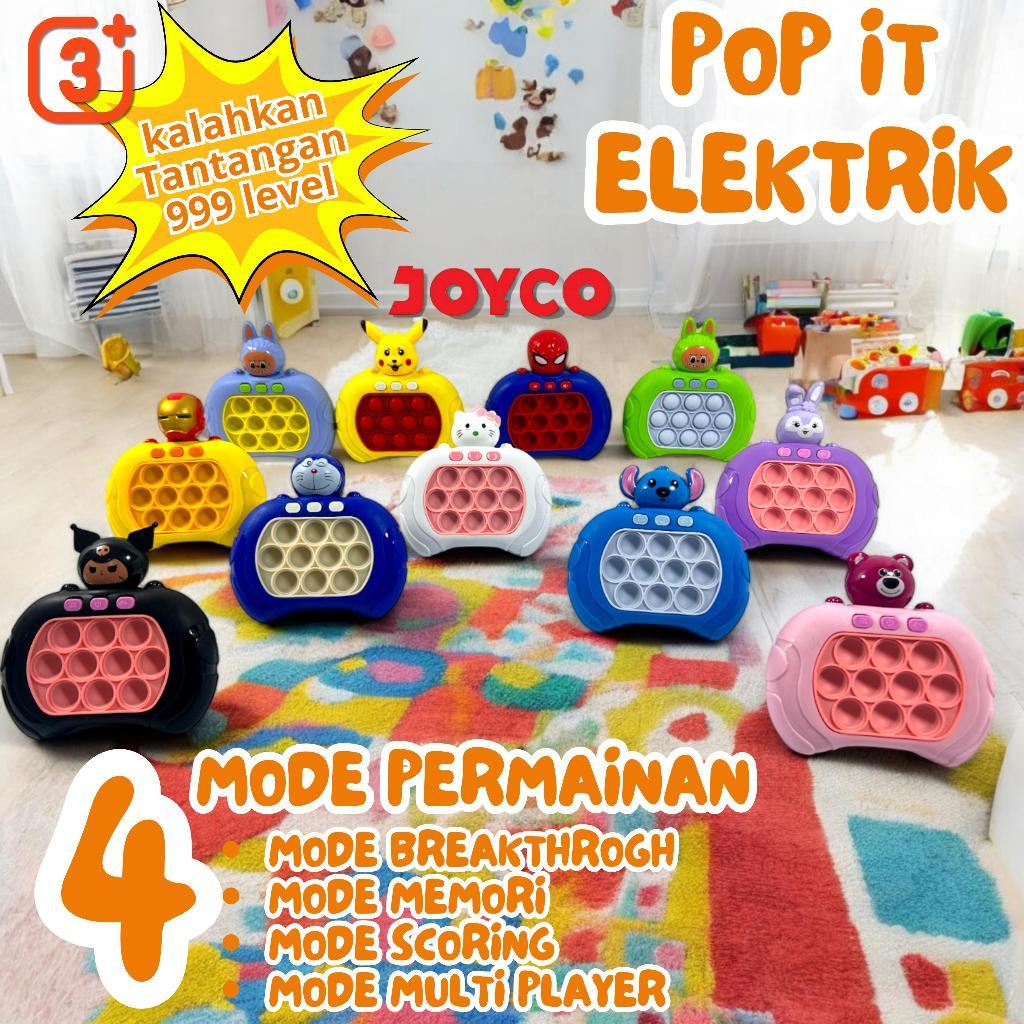 (PROMO COD) MAINAN VIRAL TERBARU 2023 new Pop It Push Bubble Game Challenge Fidget Toys