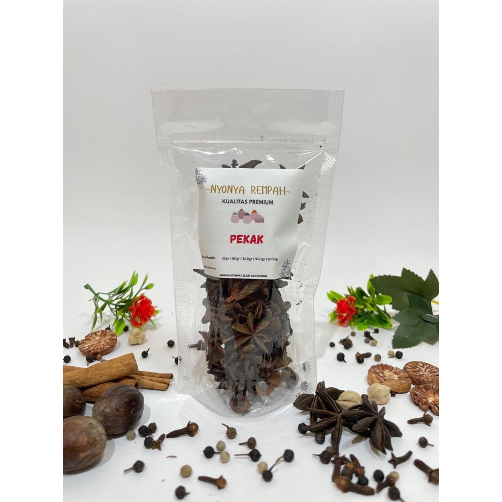 

Pekak/ Star Anise / Bunga Lawang /Bajiao Nyonya Rempah
