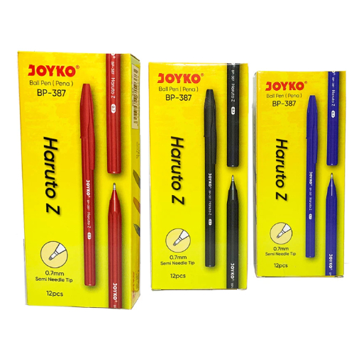 

(PAK/12PCS) JOYKO - Ball Pen Pulpen Pena BP-387 Haruto Z 0.7 mm