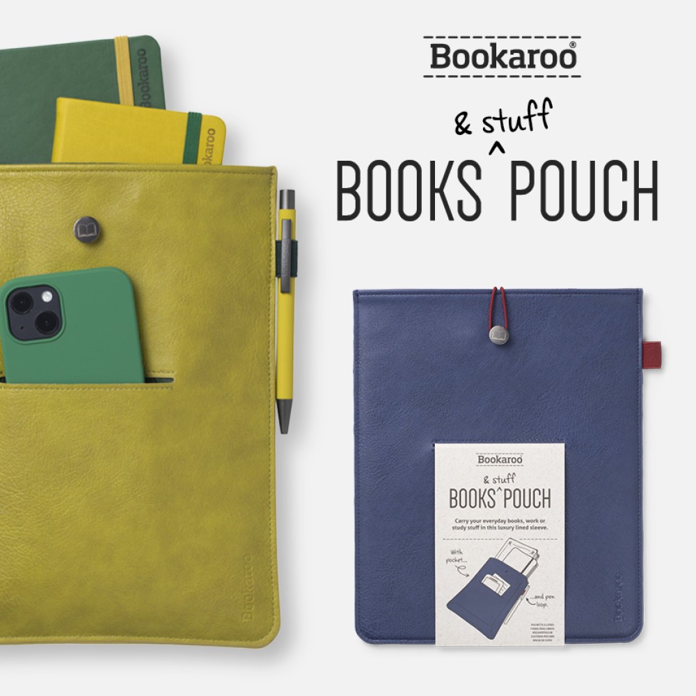 

IF Bookaroo Books & Stuff Pouch - Tempat Pouch Tas Buku Penyimpanan