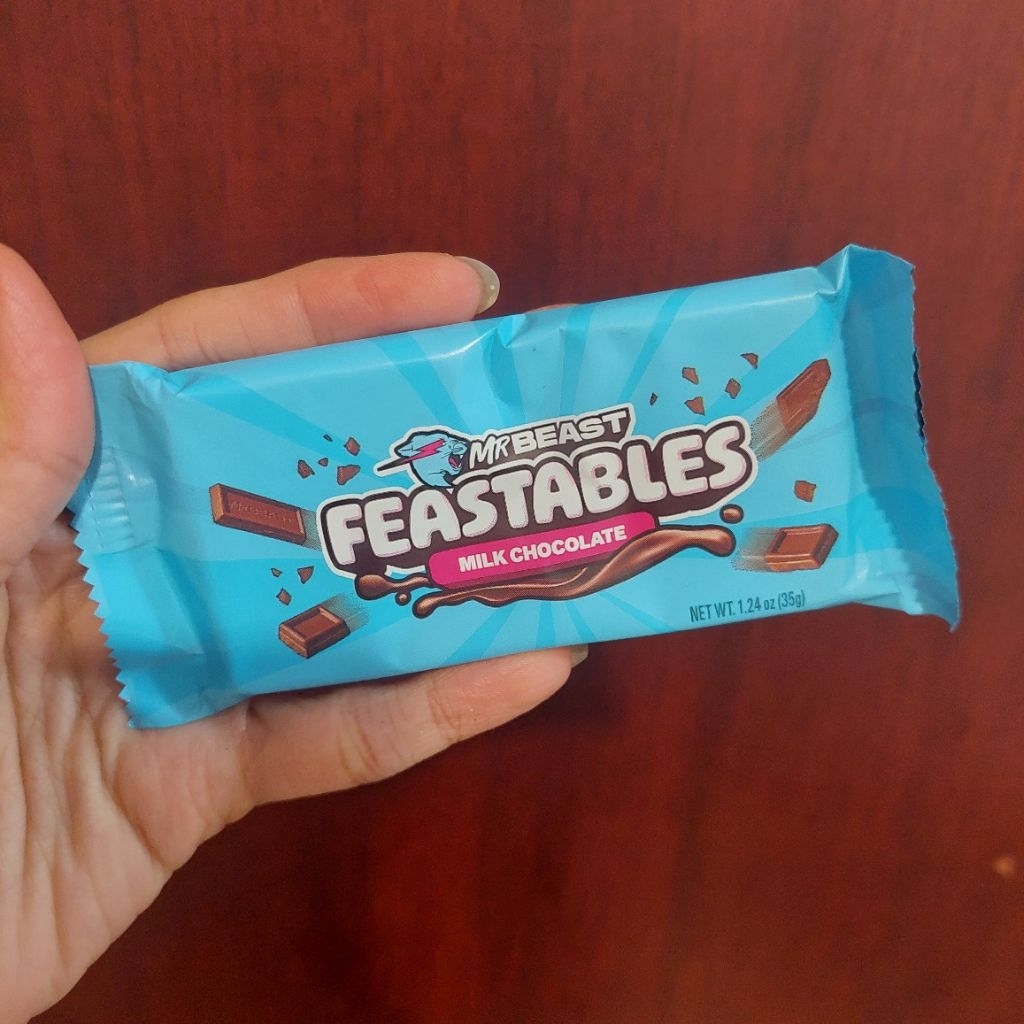 

READY Mr Beast Feastables Milk Chocolate
