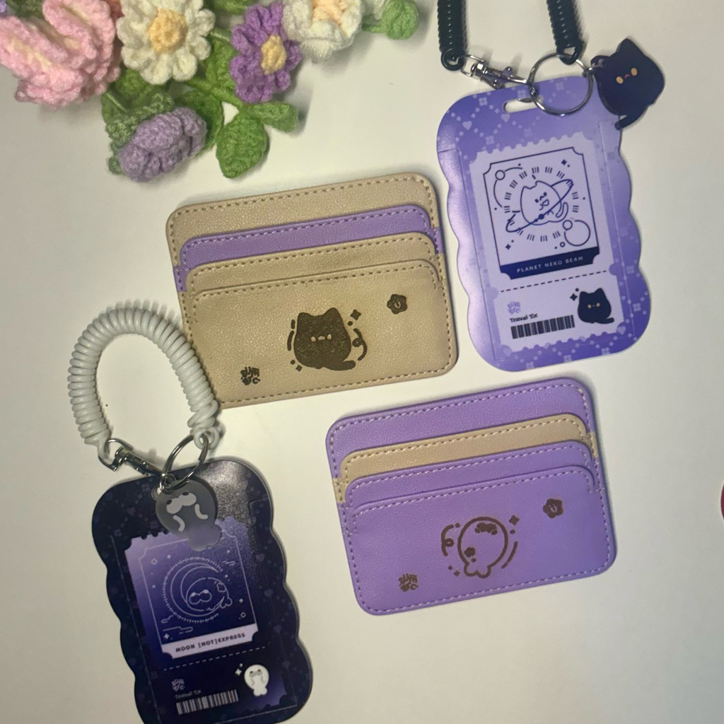 

[ORIGINAL MERCH] Seal & Cat ID Card Holder by summerc