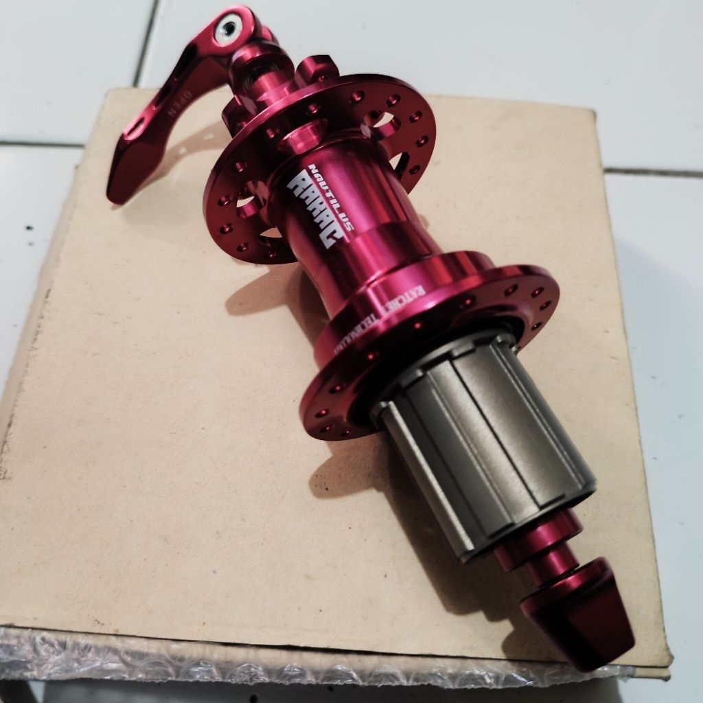 Freehub Hub Belakang Nautilus RAKAC 141-142 mm QR Boost