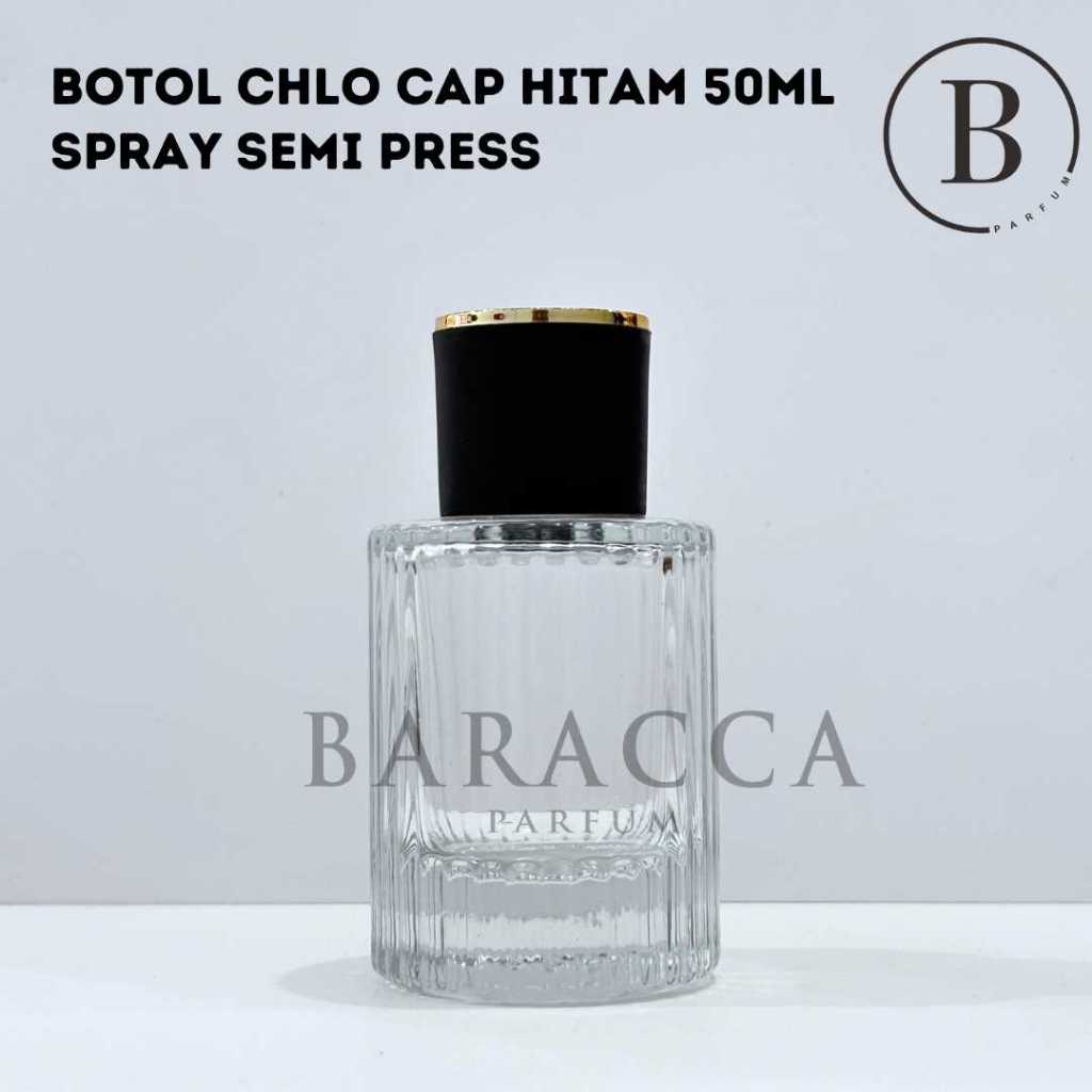 Botol Parfum Chloe 50ML Semi Press  - Botol Parfum Kosong Chloe - Botol Chloe 50ML
