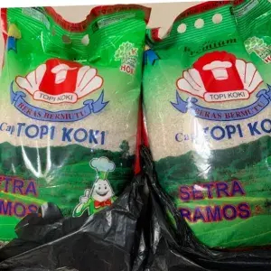 

BERAS SENTRA RAMOS CAP TOPI KOKI 5 KG