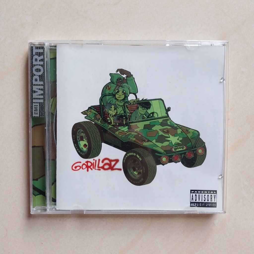 CD GORILLAZ ALBUM GORILLAZ