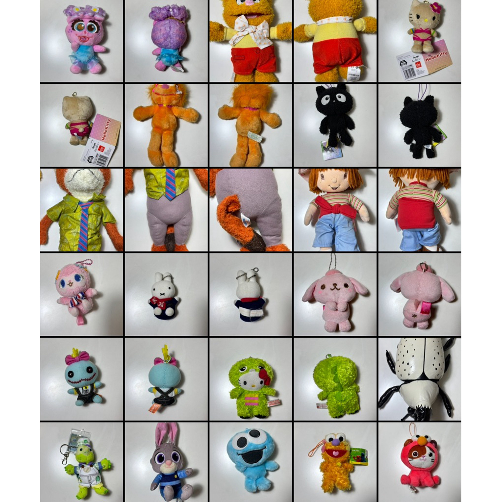 abby cadabby,zoe sesame street,elmo,cookies monster,cat sesame,bear sesame