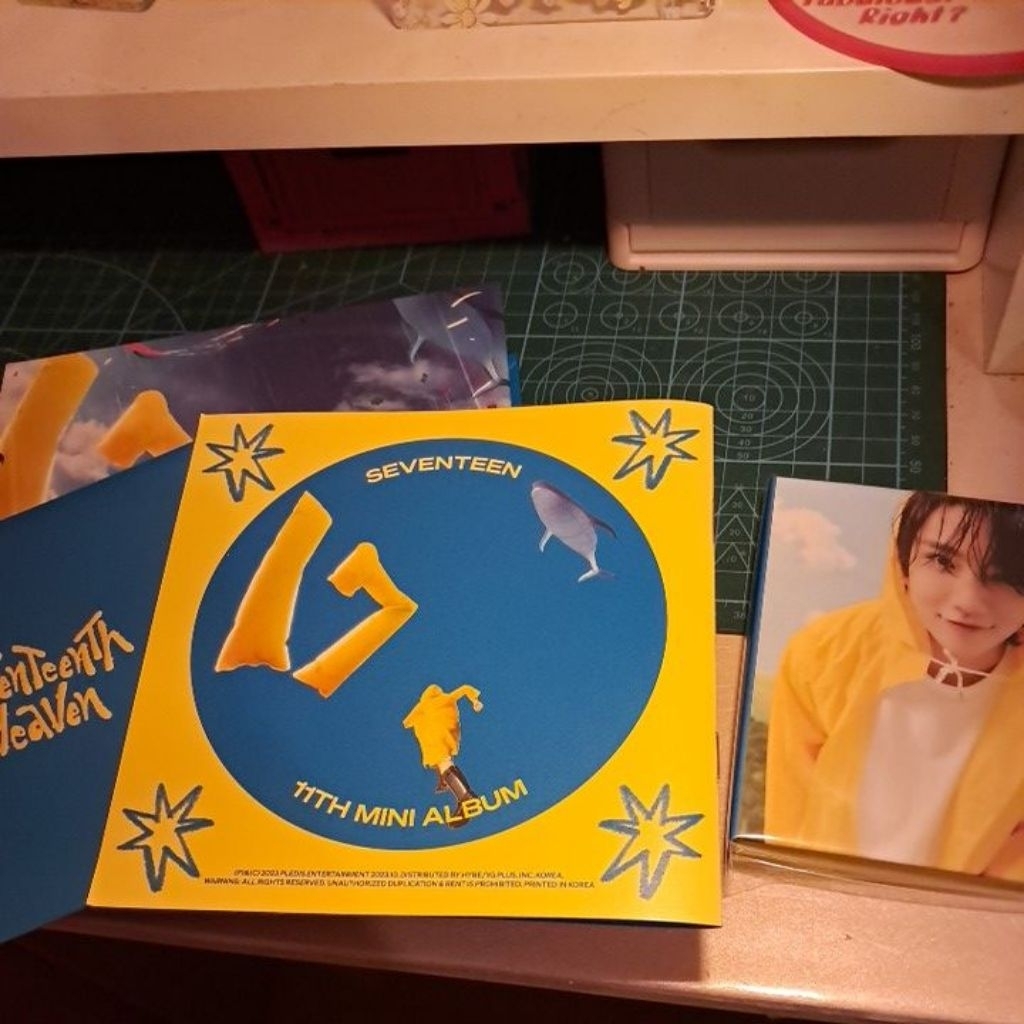binder booklet seventeenth heaven joshua official & lyric + box + cd only official seventeenth heave