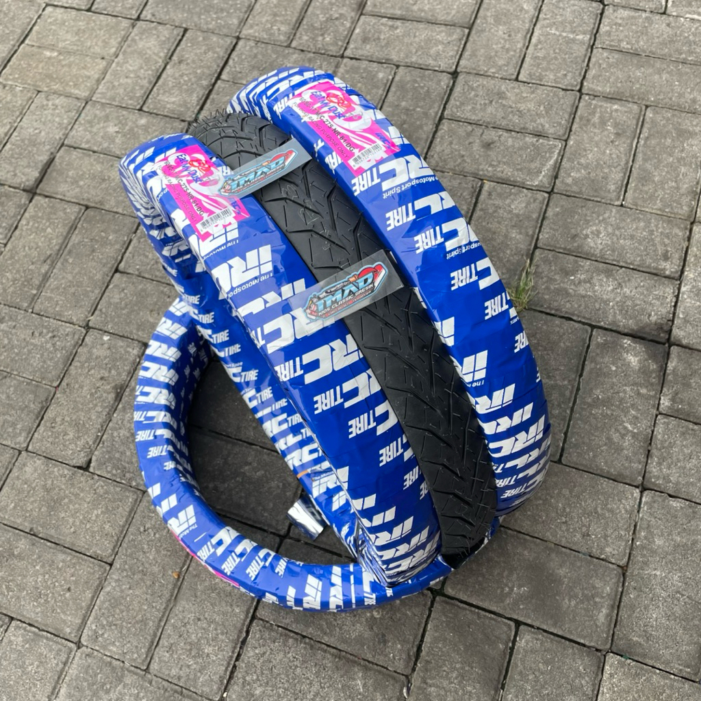 BAN IRC EAT MY DUST BAN DRAG RACE EMD 60/80-17 ORIGINAL BAN DRAG EMD 1PCS