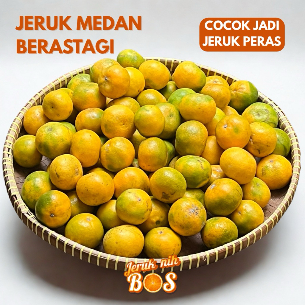 

Buah Jeruk Peras Medan Berastagi Manis Segar | 1kg/500gr