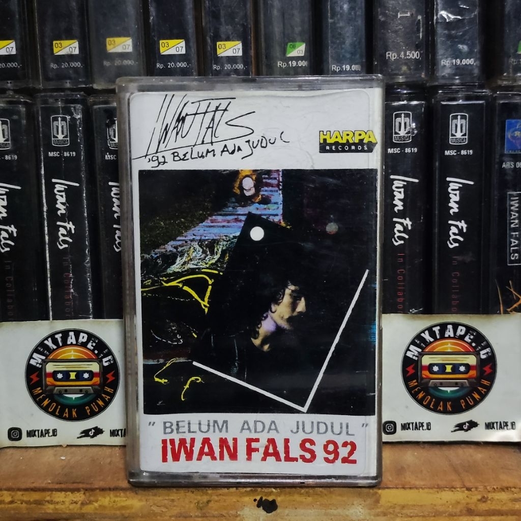 Kaset Pita - Iwan Fals - Belum Ada Judul - Iwan Fals 92 - Radio Tape - Kaset - Radio - Pemutar Kaset