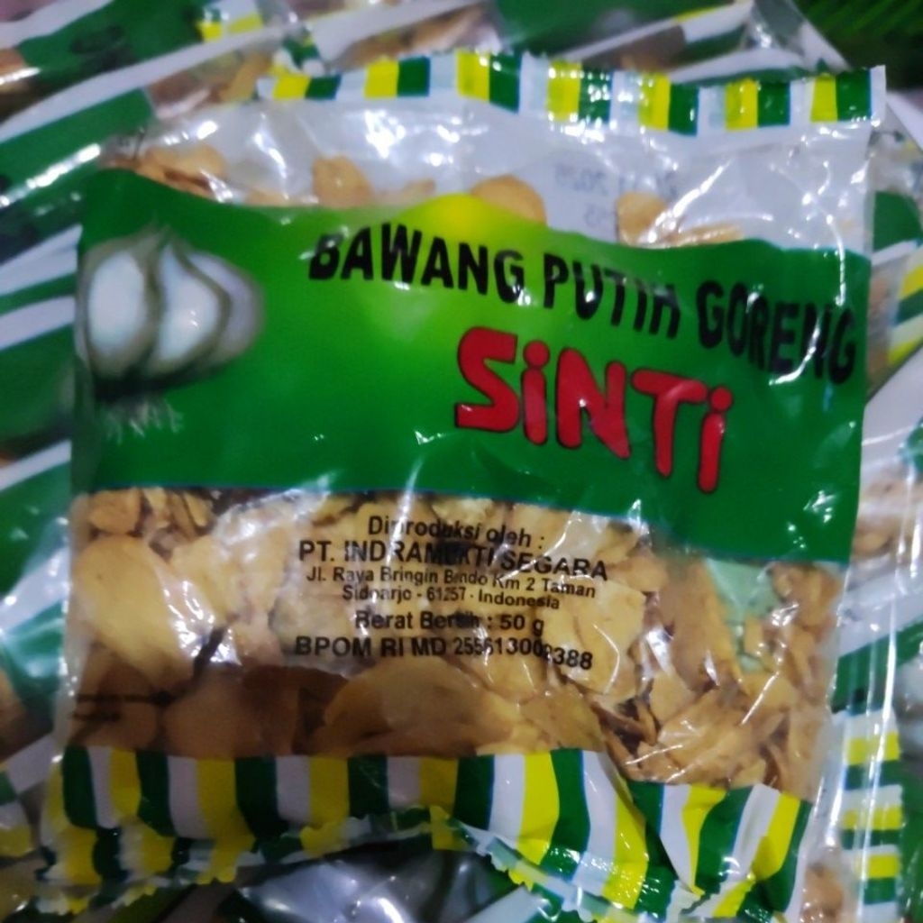 

Bawang putih goreng cap Sinti i
