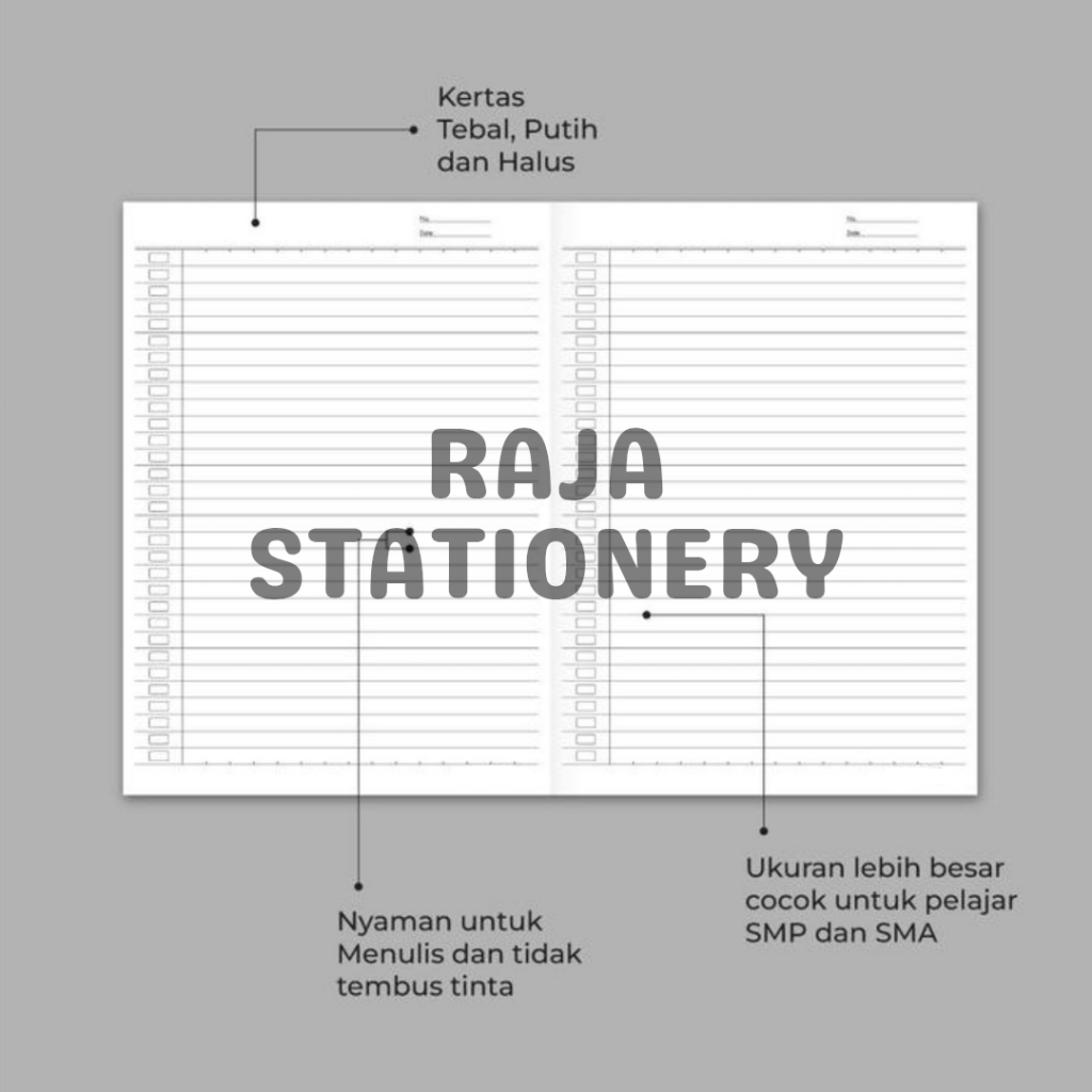 

NYBEBY26 BUKU TULIS CAMPUS SKOLA BY BIG BOSS CAMPUS 50 LEMBAR CAMPUS NOTEBOOK 36 SHEET B5 BOXY [PCS]