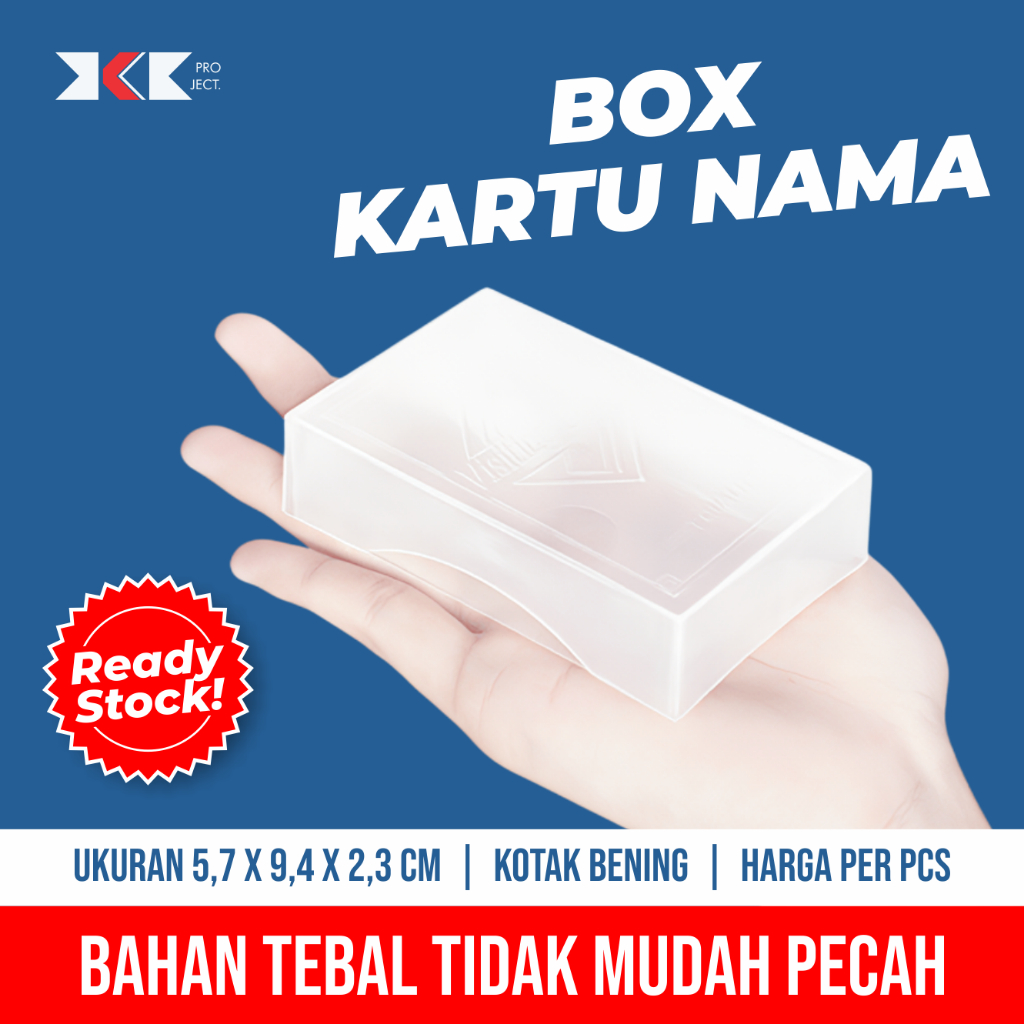 

BOX KARTUNAMA PLASTIK TIDAK MUDAH PECAH / KOTAK KARTUNAMA ELASTIS
